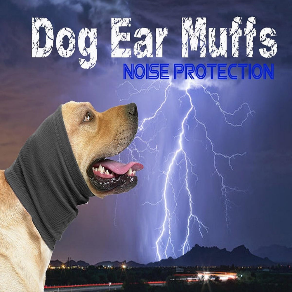 ODSSDAPU No Shake Ear Wraps close-up highlights soft, elastic fabric for comfort during grooming.