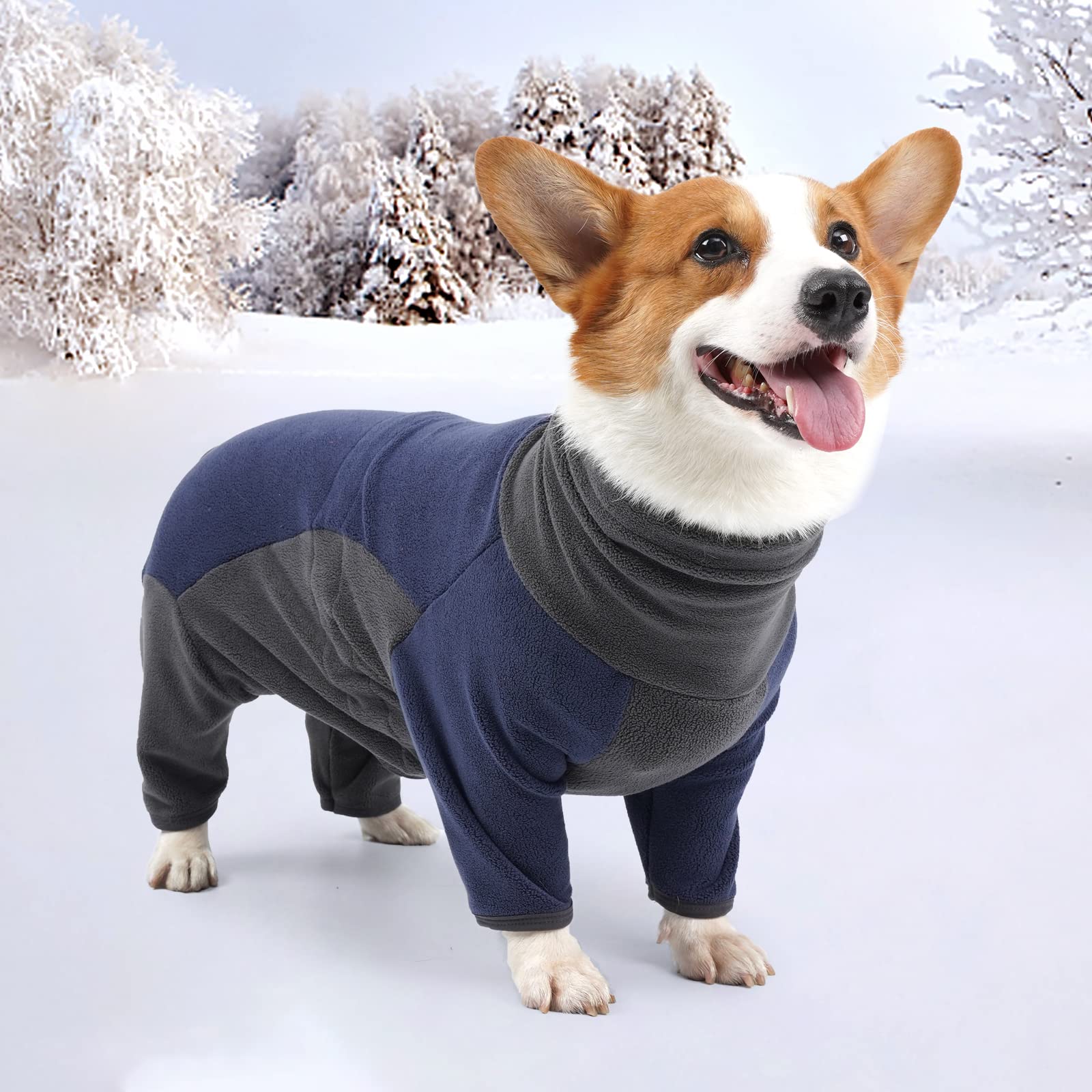 ODSSTAIPS blue-grey warmth layer ideal for travel and home wear.