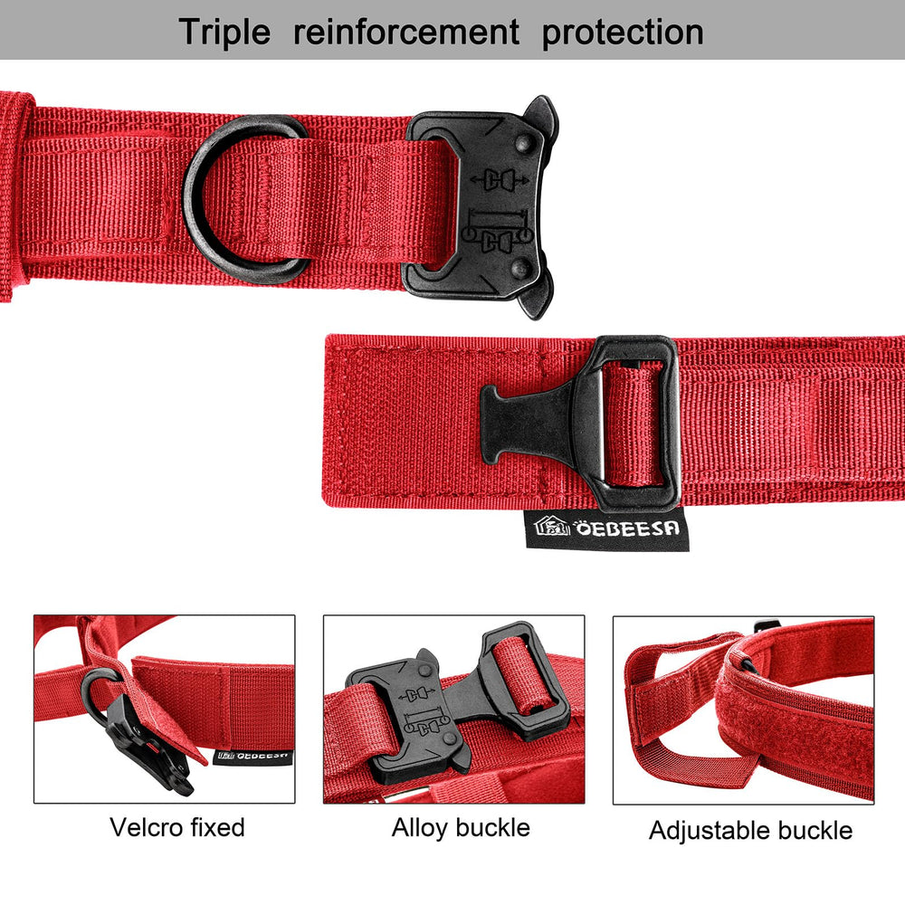 OEBEESA quick-release metal buckle provides easy on/off and adjustable fit