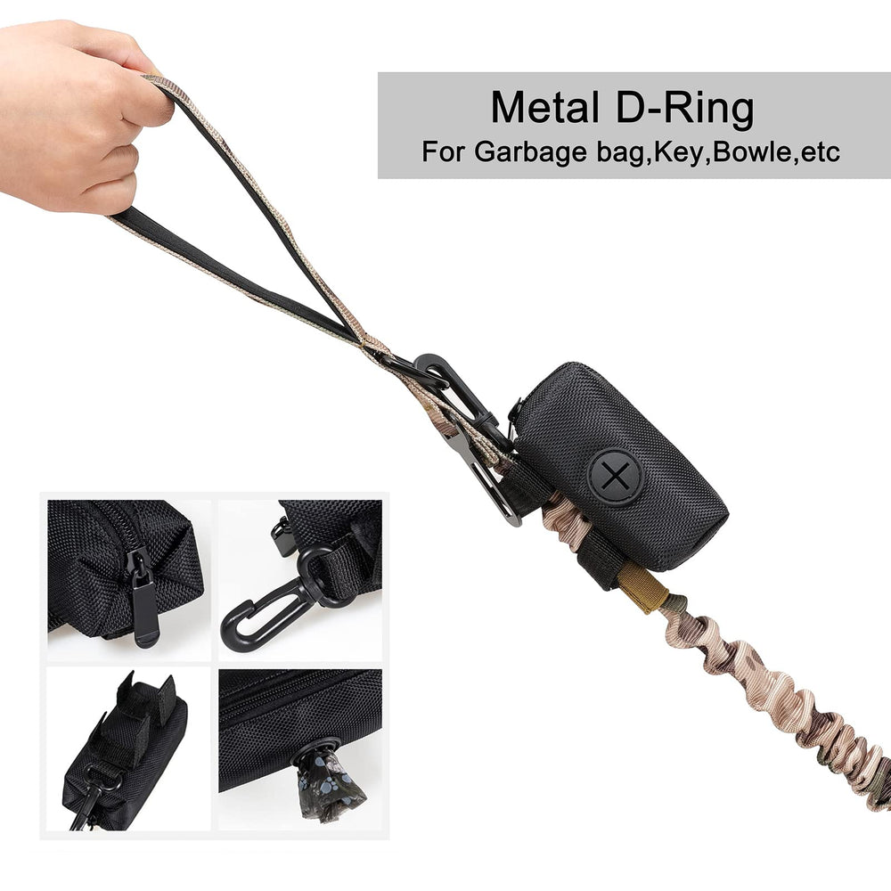 OEBEESA Tactical Collar with dual D-rings for leash and tag use