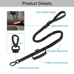 OEBEESA Airtag holder on the collar enables easy tracking during outings.