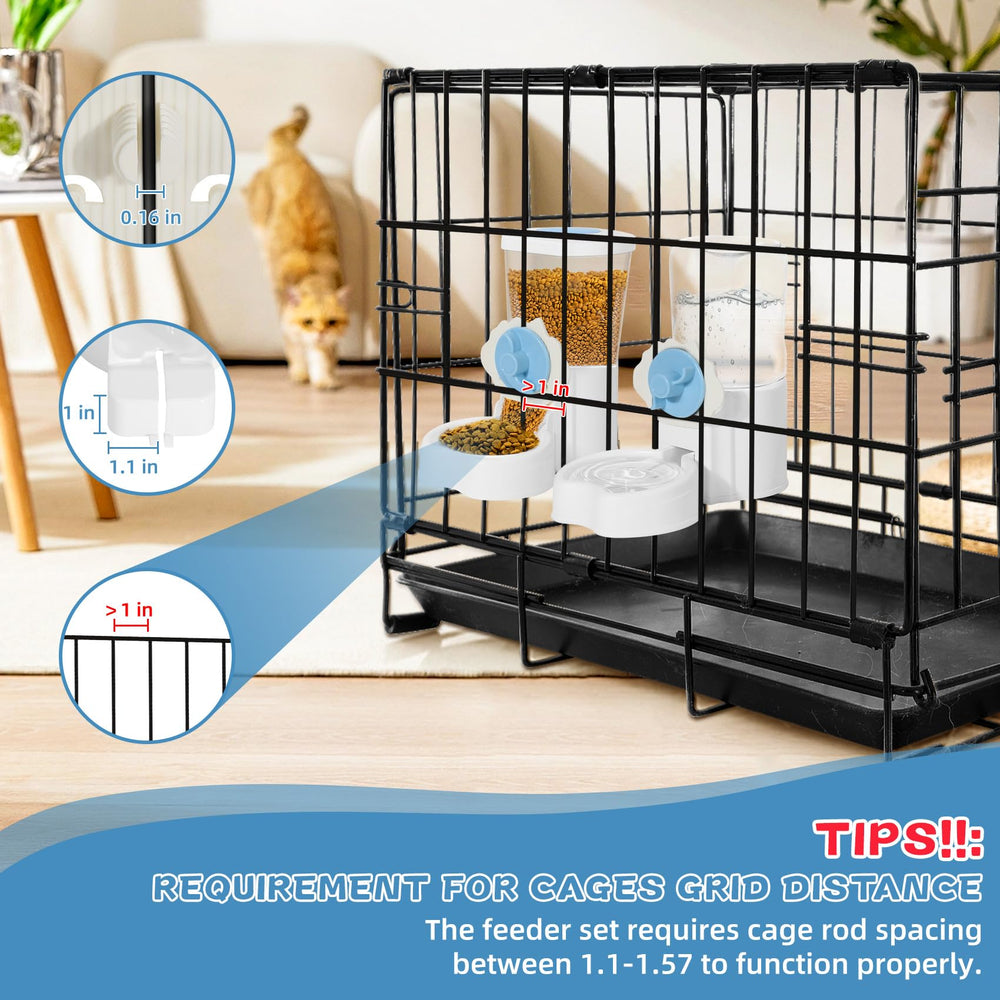OFFKITSLY gravity-feed system demonstrates reliable feeding mechanism in cage