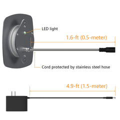 Ogioxam Bird Heater measures 5.3 by 5.3 inches for small birds.