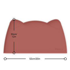 OHMO Cat Food Mat anti-slip placement reduces sliding during feeding