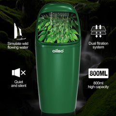 Oiibo Reptile Water Fountain anti-dry system prevents dry burning during outages
