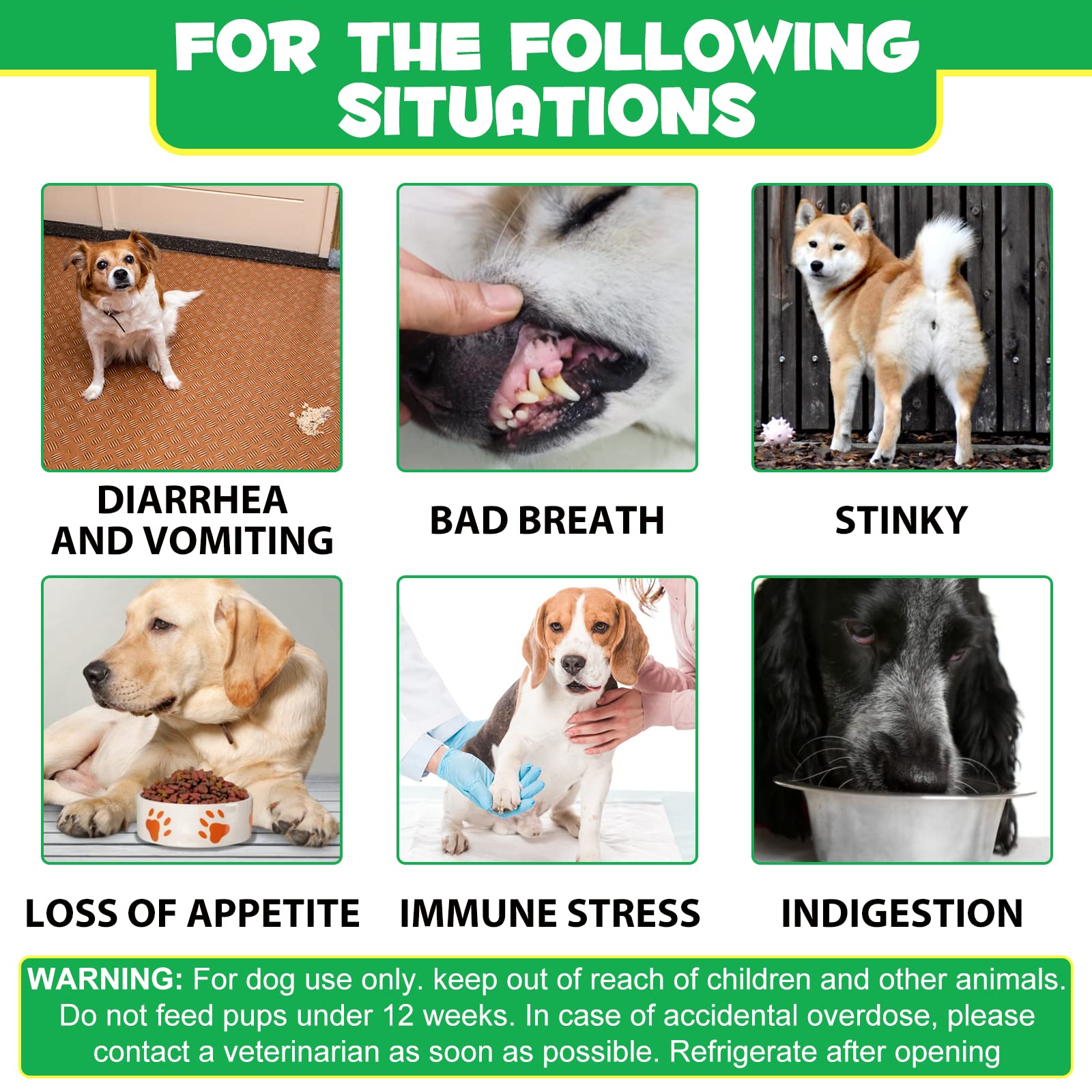 Oimmal balanced gut dog health treats illustrating gut balance benefits