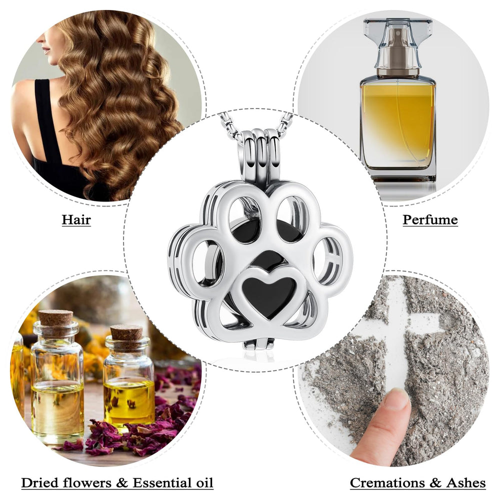 Oinsi pet cremation urn necklace waterproof finish keeps memories pristine