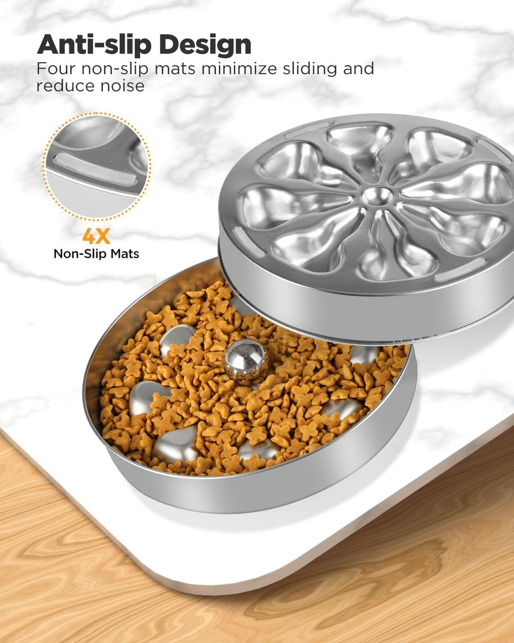 Oiwliur bowl is dishwasher-safe for quick, hassle-free cleaning.