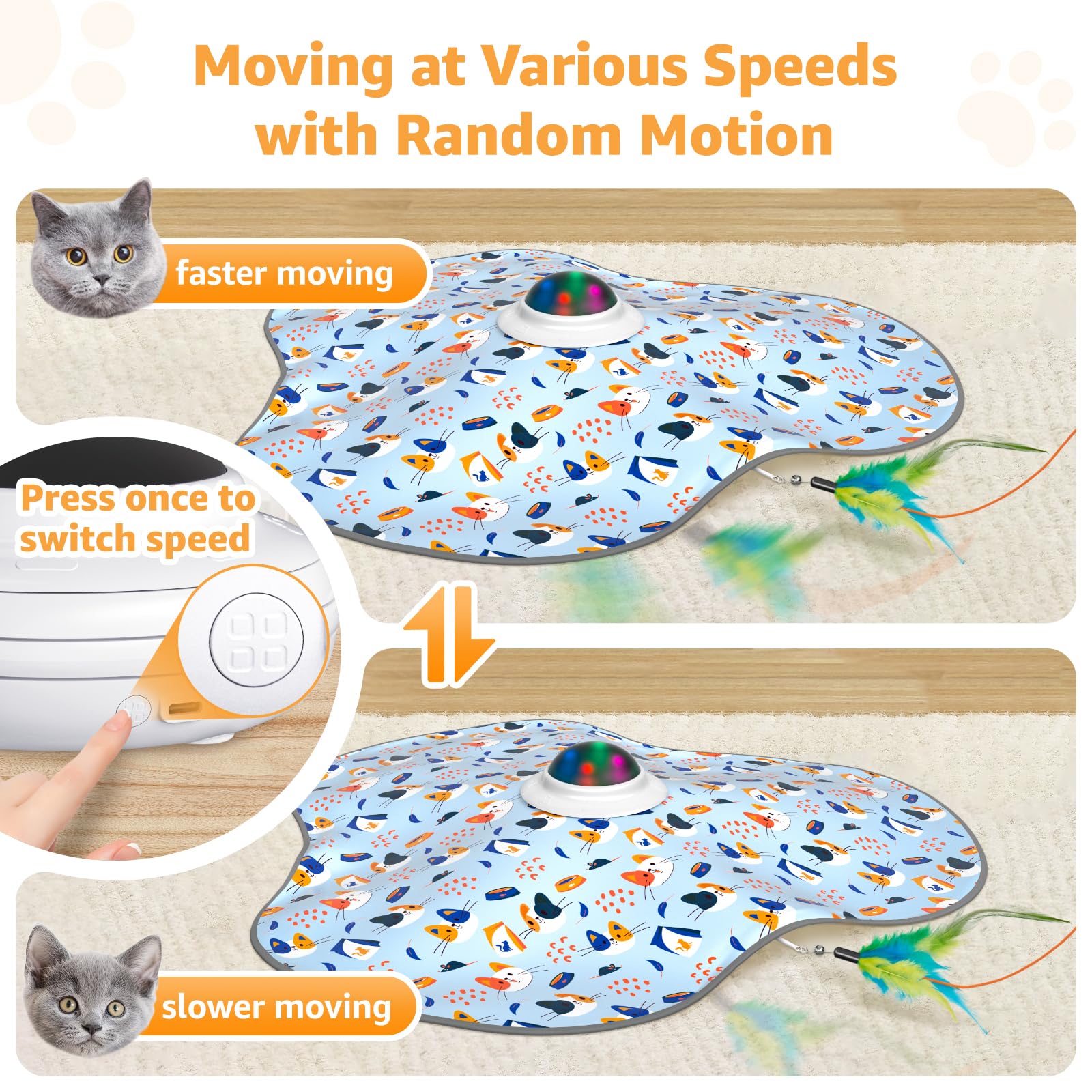 Oiyeefo feather color options with two-color feathers for variety.