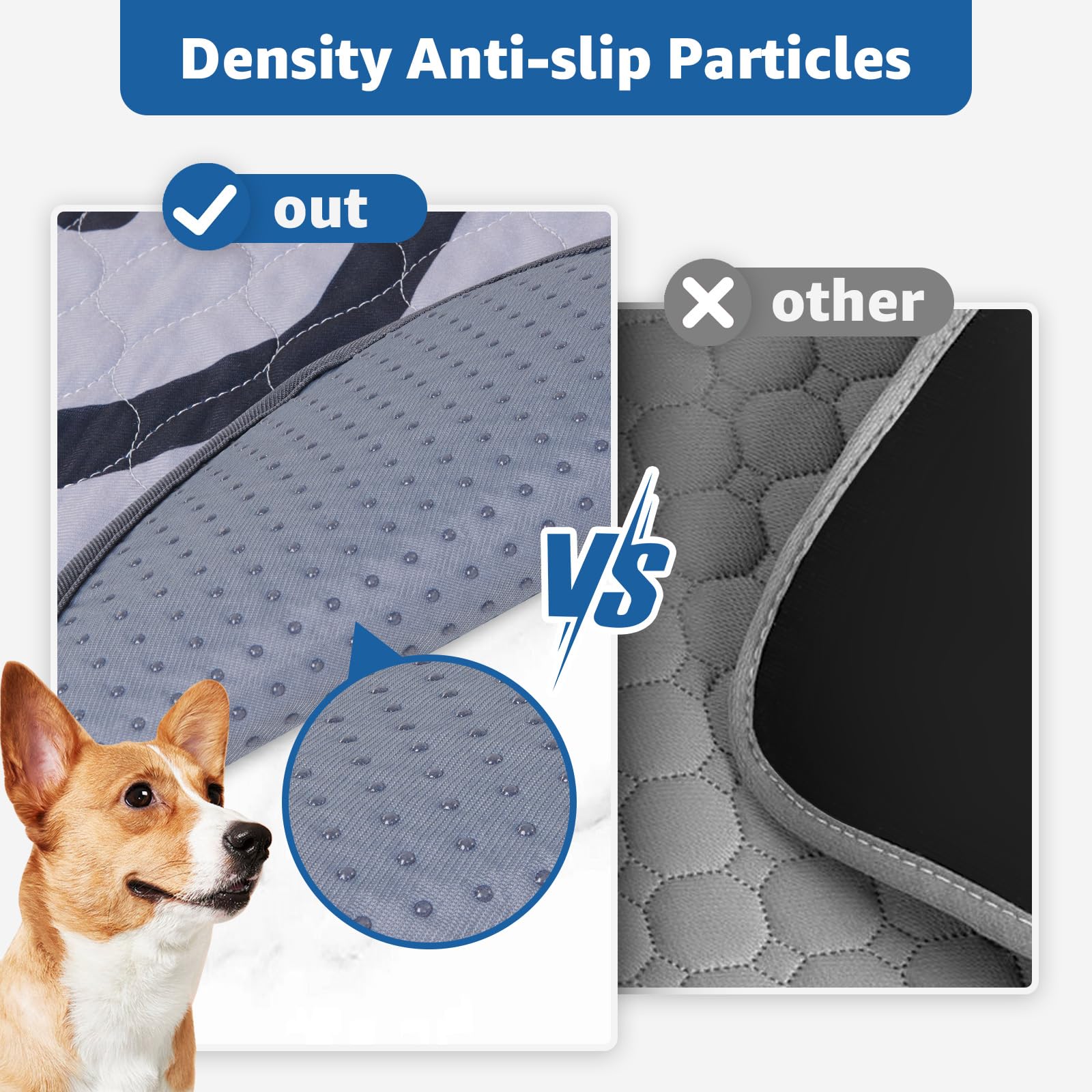Oiyeefo two-pack dog pads offering extended coverage