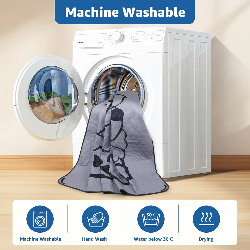 Oiyeefo washable pee pad 72x72 uses durable materials for long-lasting use.