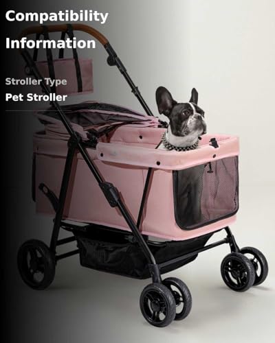 OJCME 180-degree canopy for sun protection and airflow