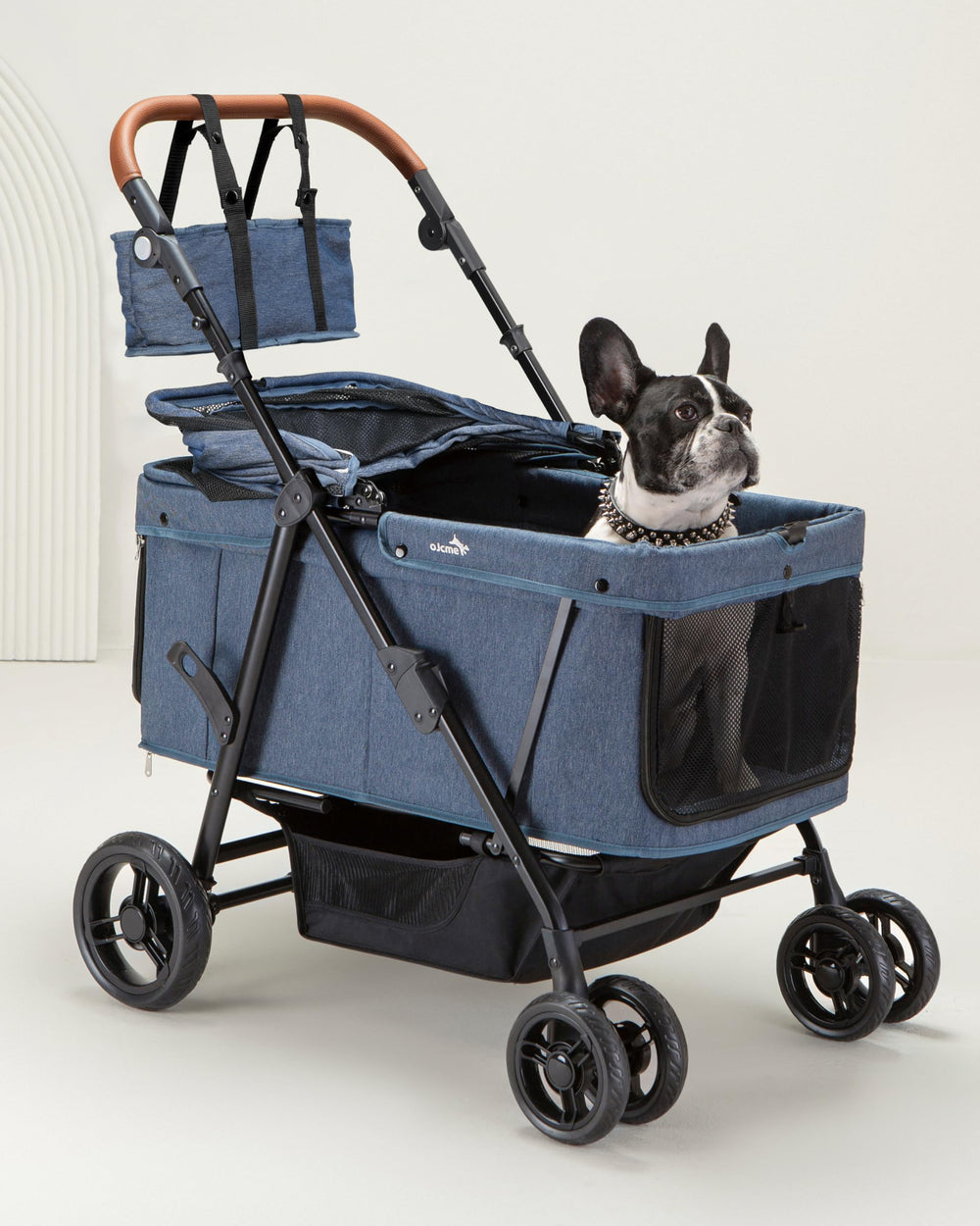 OJCME dog stroller heavy-duty-frame for durable daily use.