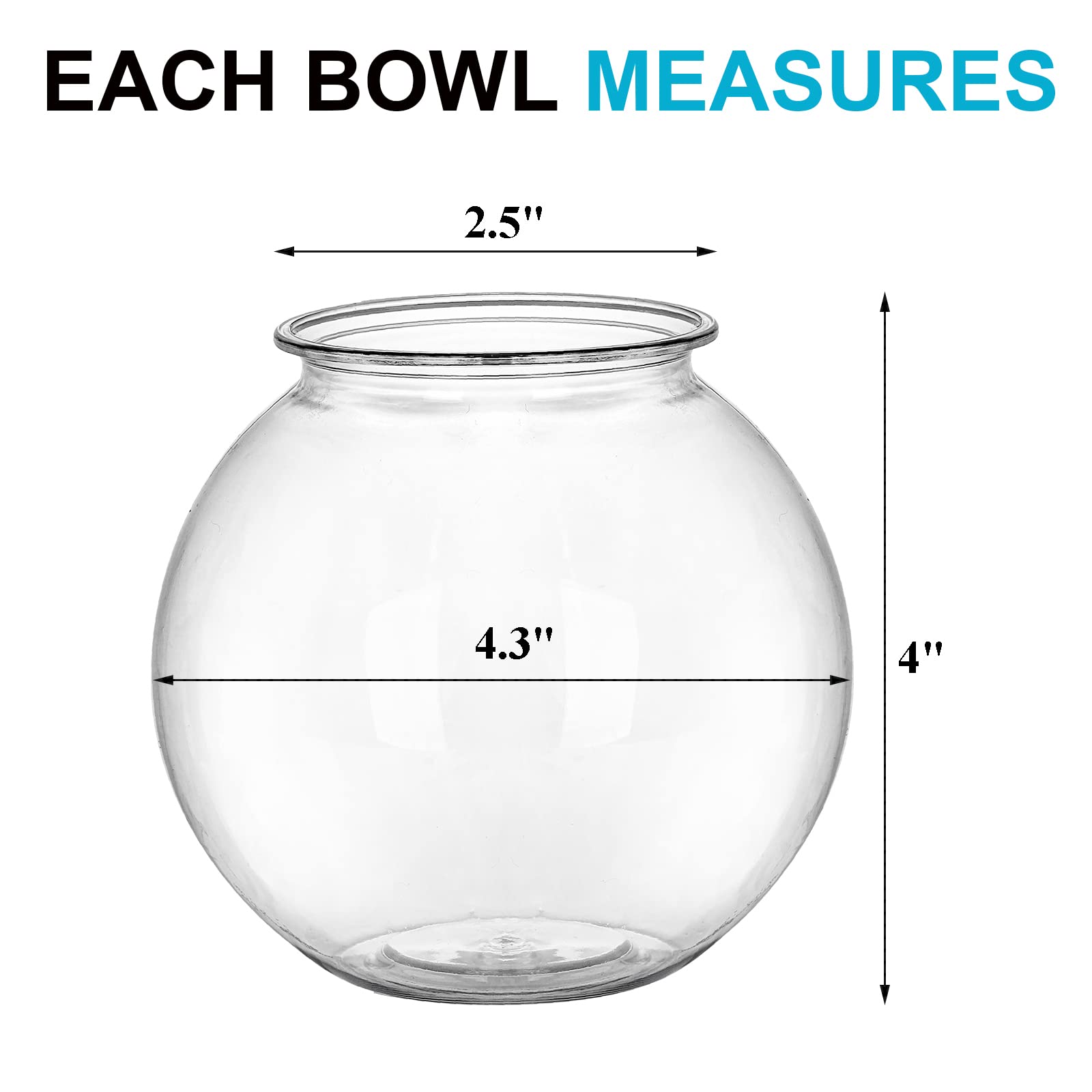 Okllen ivy bowls wide-mouth make cleaning and setup easy