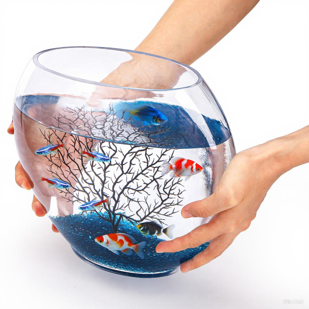 Okllen mini glass bowl blue sand decor adds visual appeal and ambiance