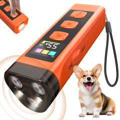 OKSJ dog bark deterrent device front view for humane indoor and outdoor training