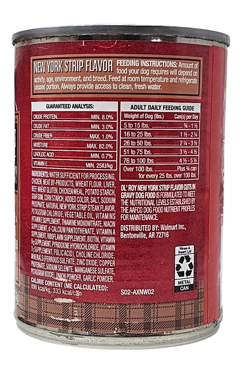 Ol' Roy pack 12 cans overview, easy storage and value