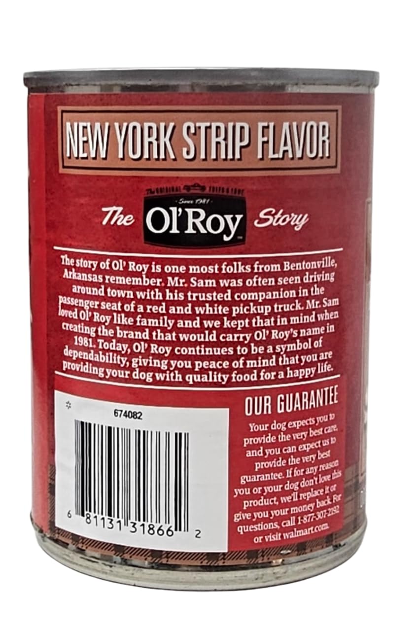 Ol' Roy variety pack 12 cans, convenient multi-pack for families