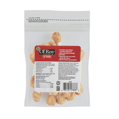 Ol' Roy Munch Dumbbells pack side displays two 5.9 oz packages for multi-dog households.