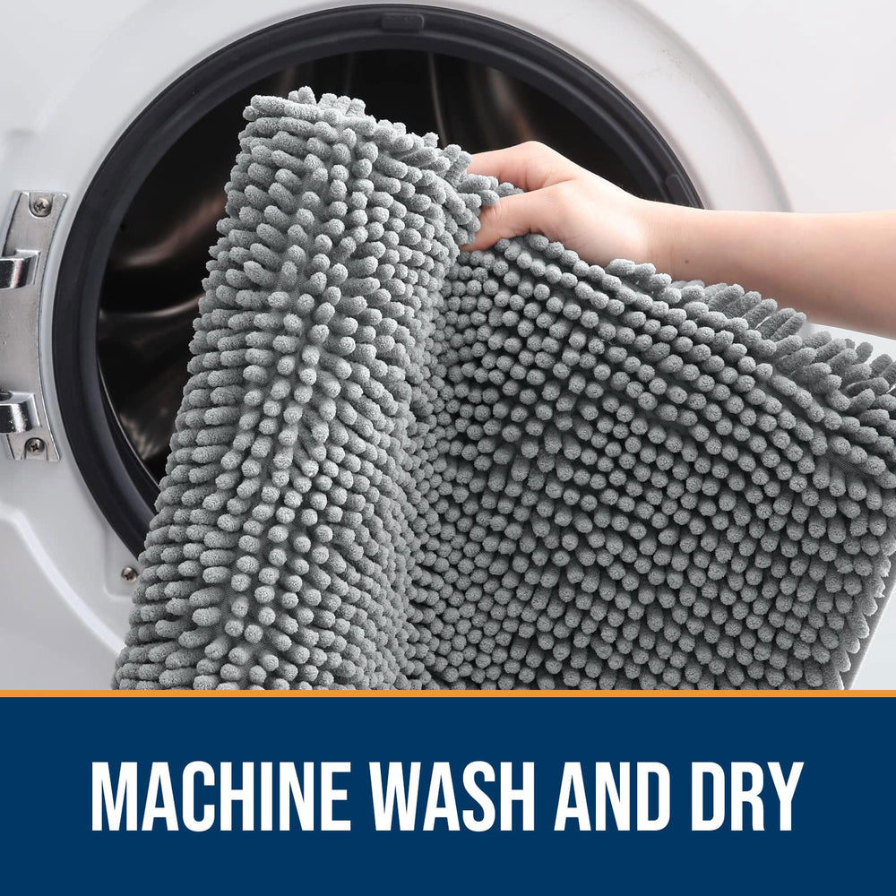 OLANLY washable and quick-drying mat stays fresh between cleans.