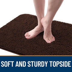 OLANLY dog door mat washable-machine-clean for quick maintenance