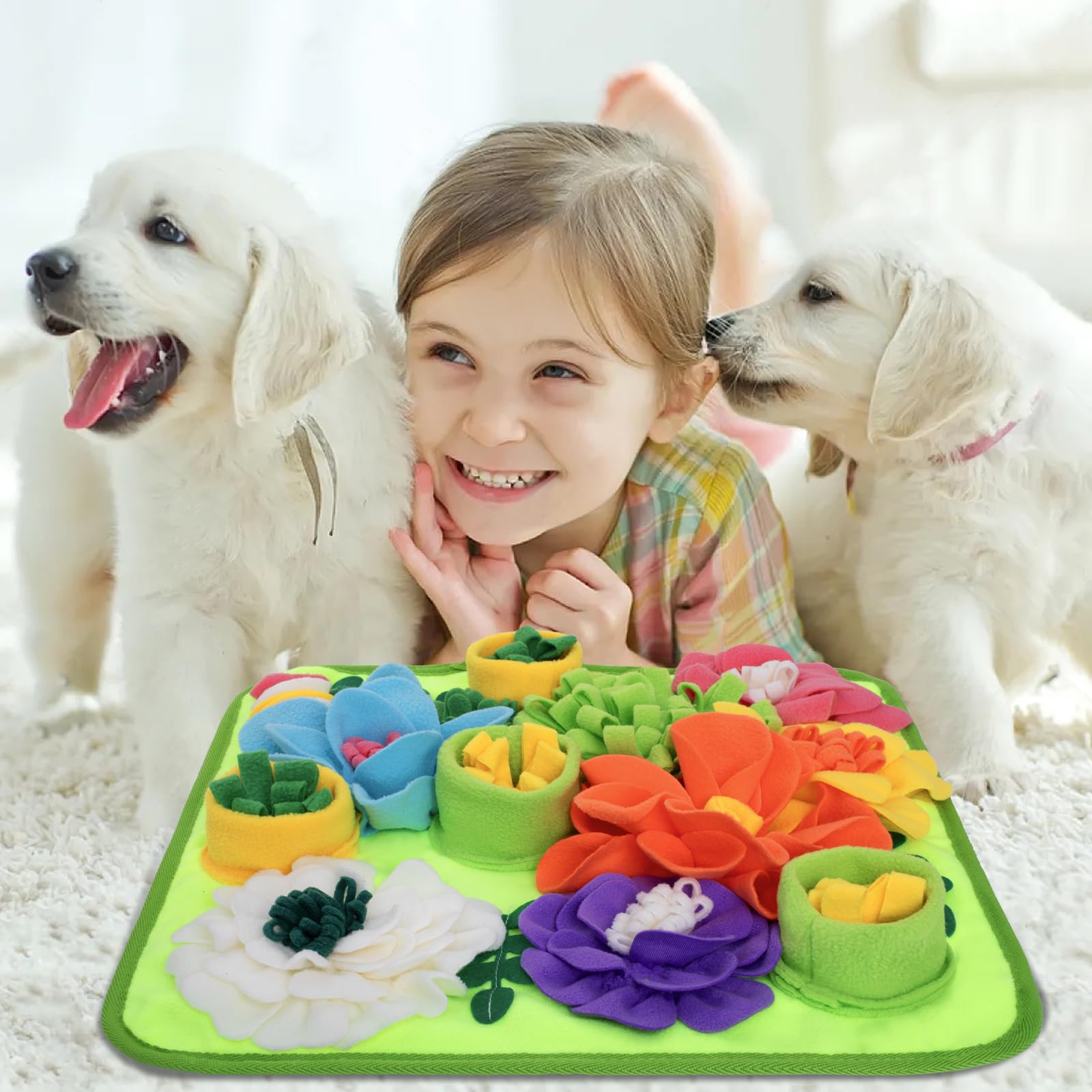 Machine washable Oliumt Snuffle Mat designed for easy cleaning and long-lasting use.