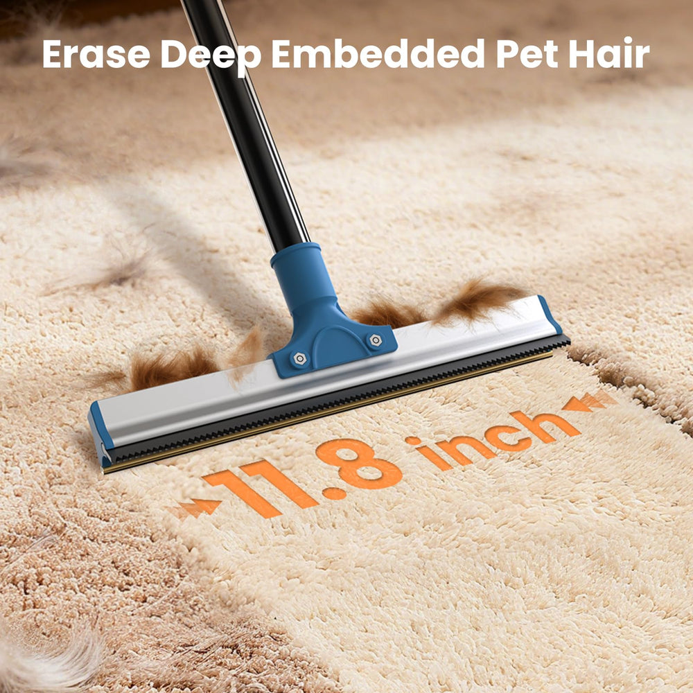 Ollapet grooming brush gently treats delicate fabrics.