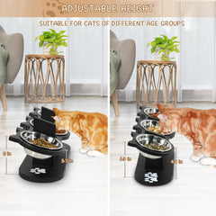 OLLVIA-elevated-cat-bowls-tilt-15deg shows posture-friendly feeding with a gentle tilt.