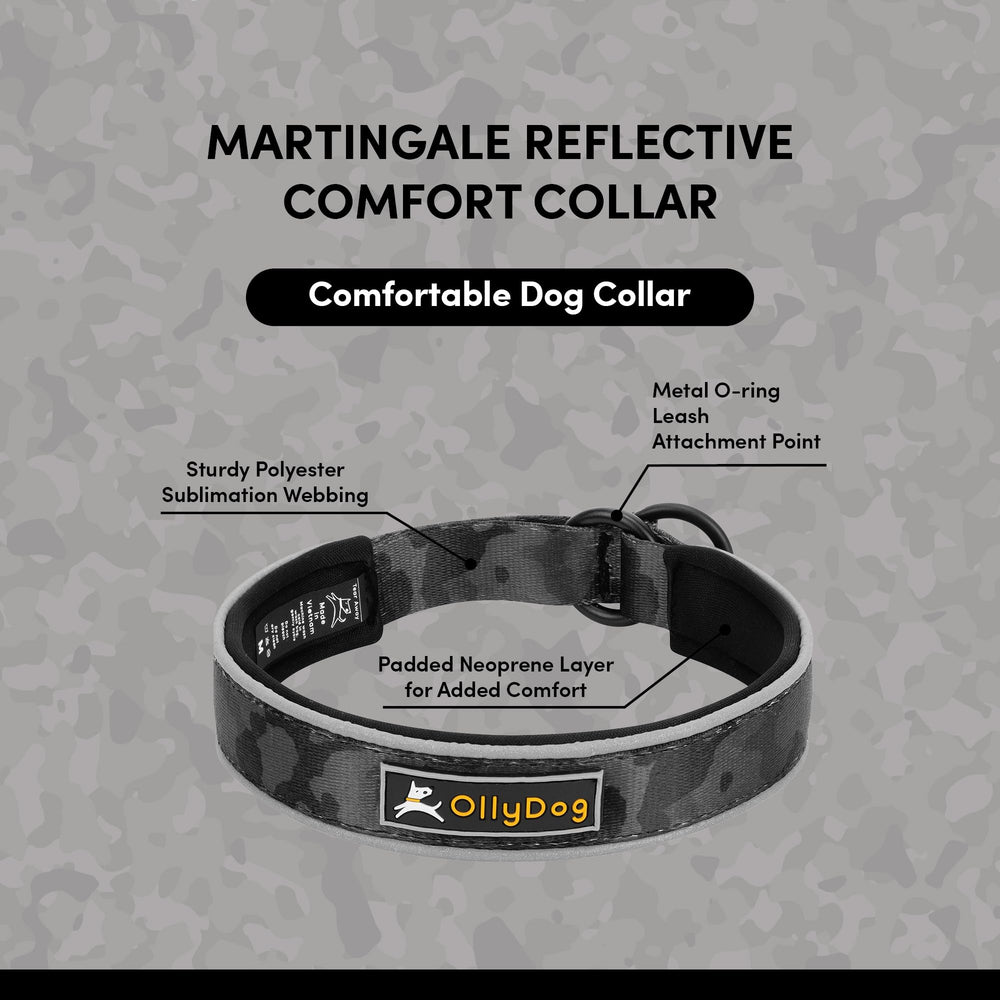 OllyDog Martingale durable sublimation polyester fabric resists wear for daily adventures