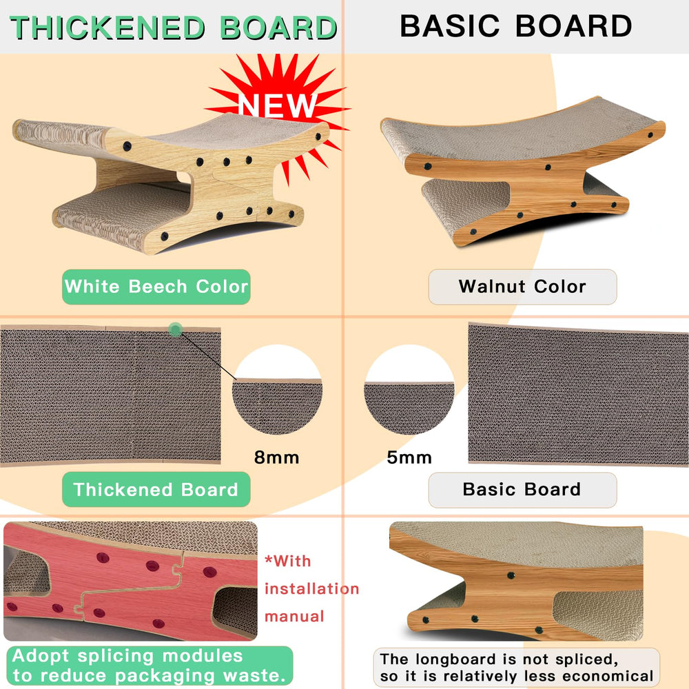 Olurrsia Eco-friendly Cardboard Construction uses recycled materials and safe adhesives.