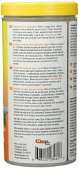 Omega One goldfish pellets package label close-up highlights omega-3 and omega-6 benefits