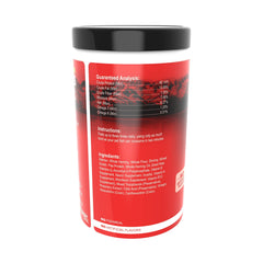 Packaging label for Omega One Super Color Flakes.