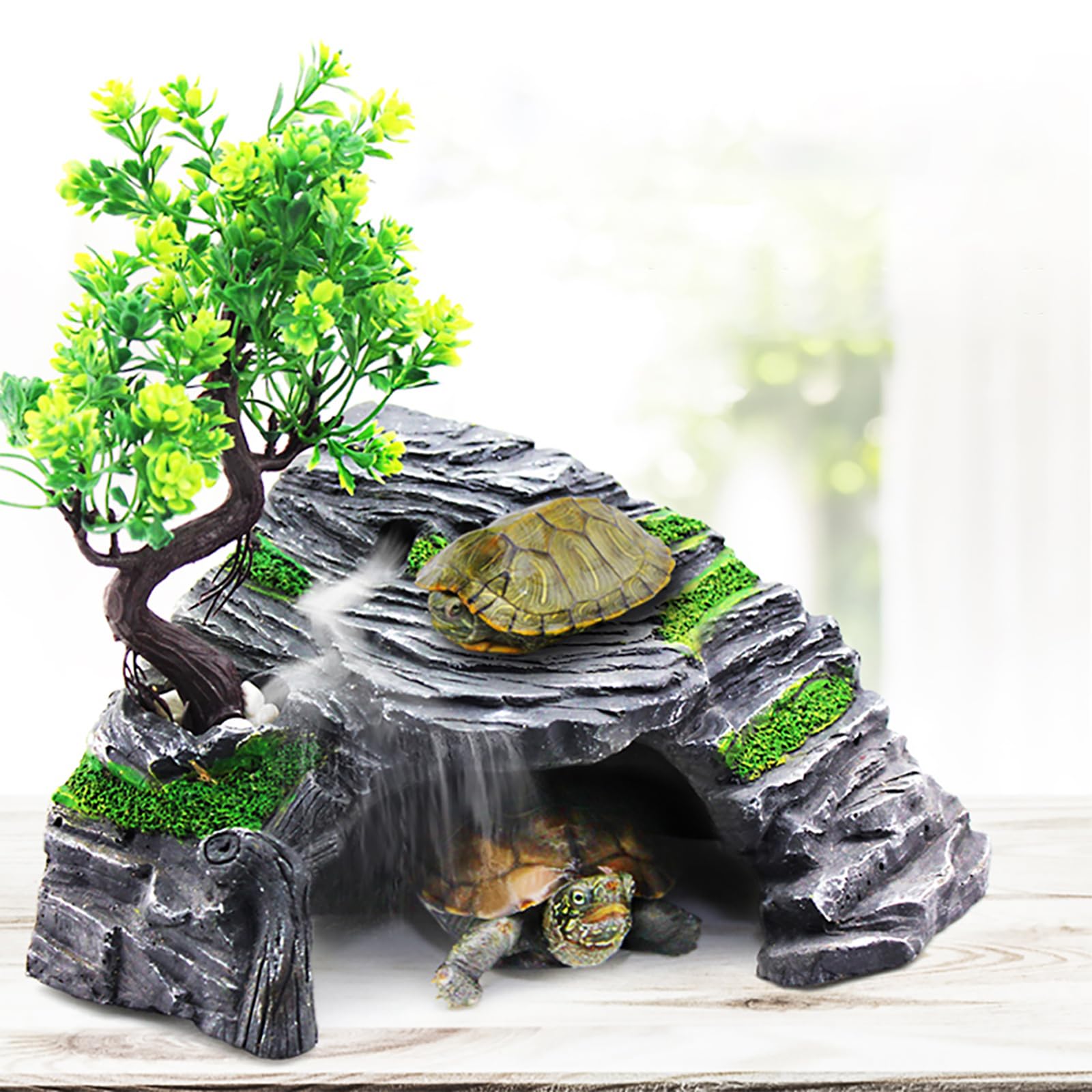 OMEM Reptile Box Shelter available in S-XXL with varied holes.