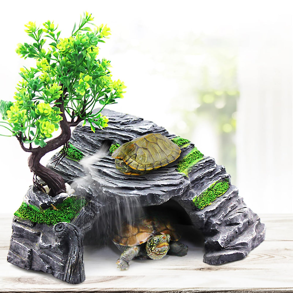 OMEM Reptile Box Shelter available in S-XXL with varied holes.
