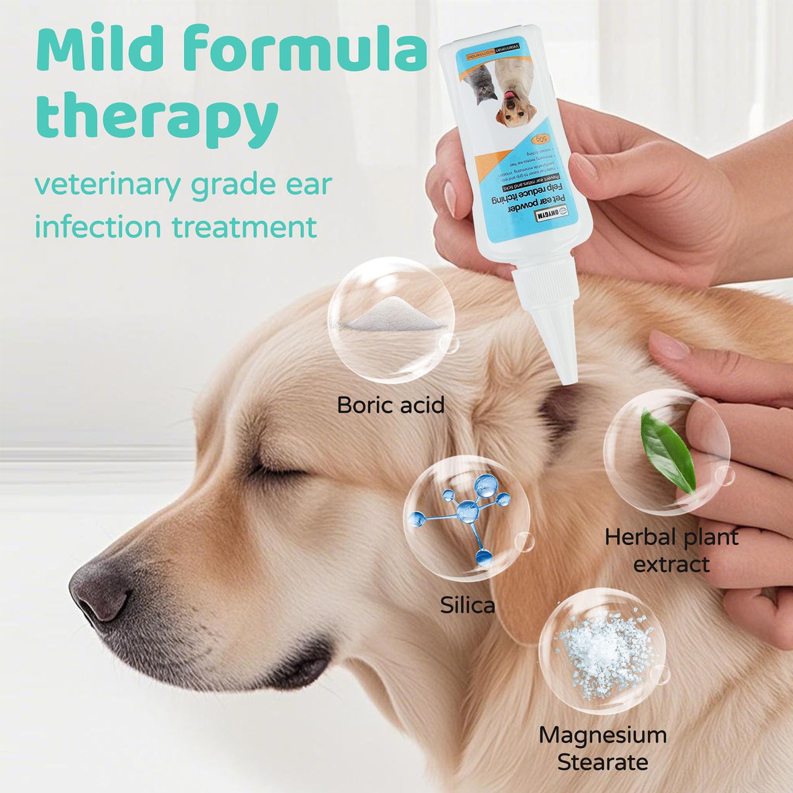 OMYGYM dog ear hair removal tool targets stubborn hairs around ears
