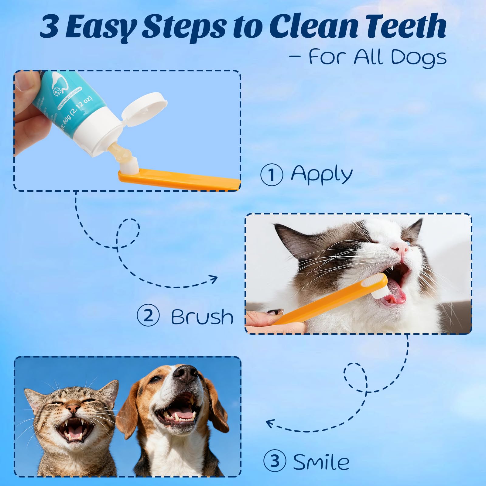 OMYGYM fresh-breath concept graphic emphasizes improved oral health and confidence.