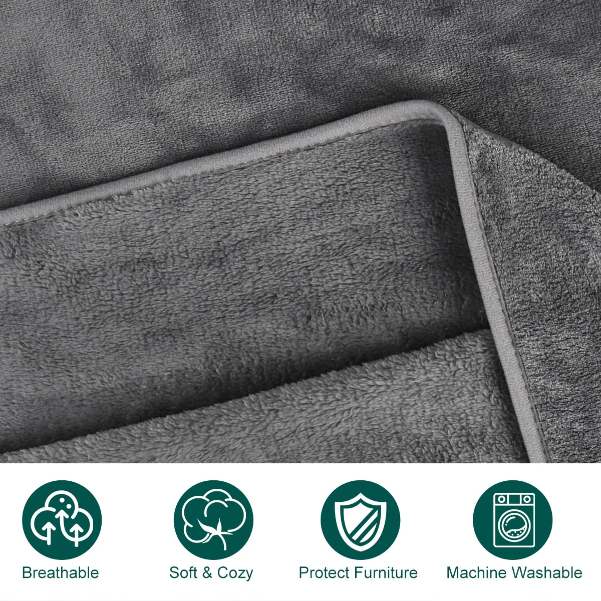 Onarway dog blanket for car trips; lightweight and washable travel companion