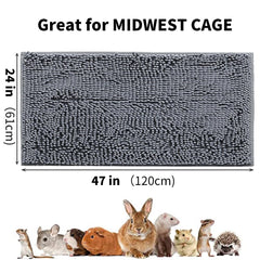 Oncpcare bed house pad winter warm demonstrates cozy nesting for small pets.