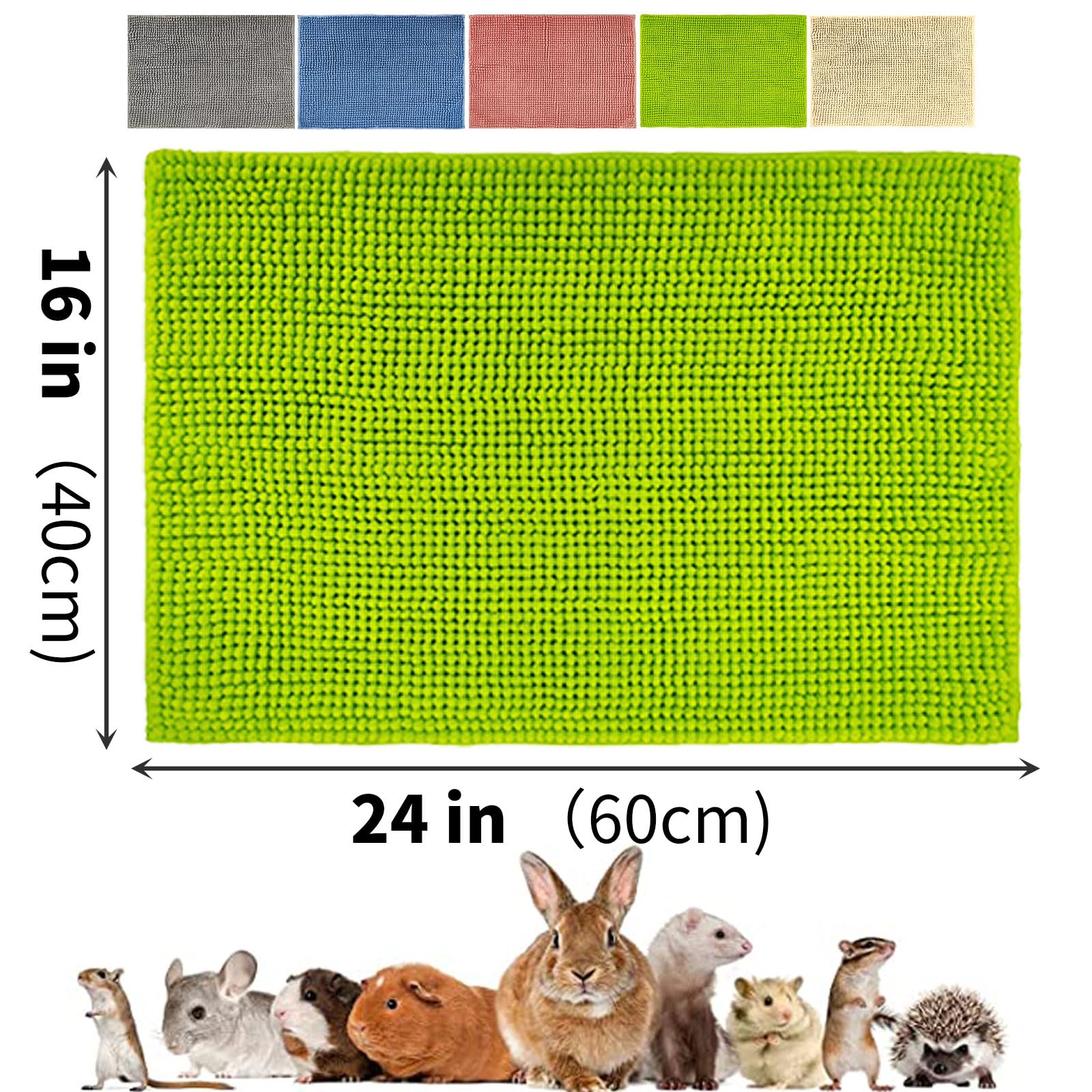 Oncpcare cage liner fits most habitats for convenient pet care