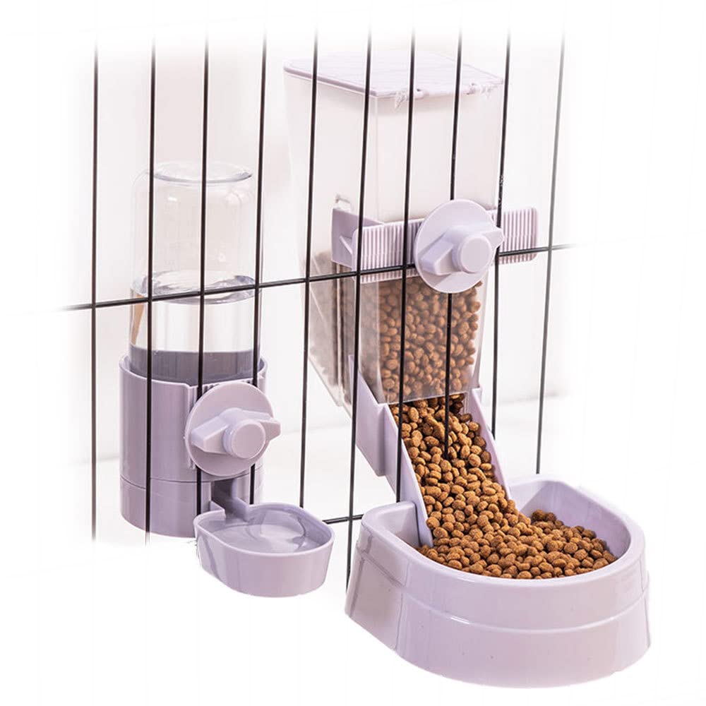Oncpcare food dispenser-1l keeps rabbit meals accessible while you are away.