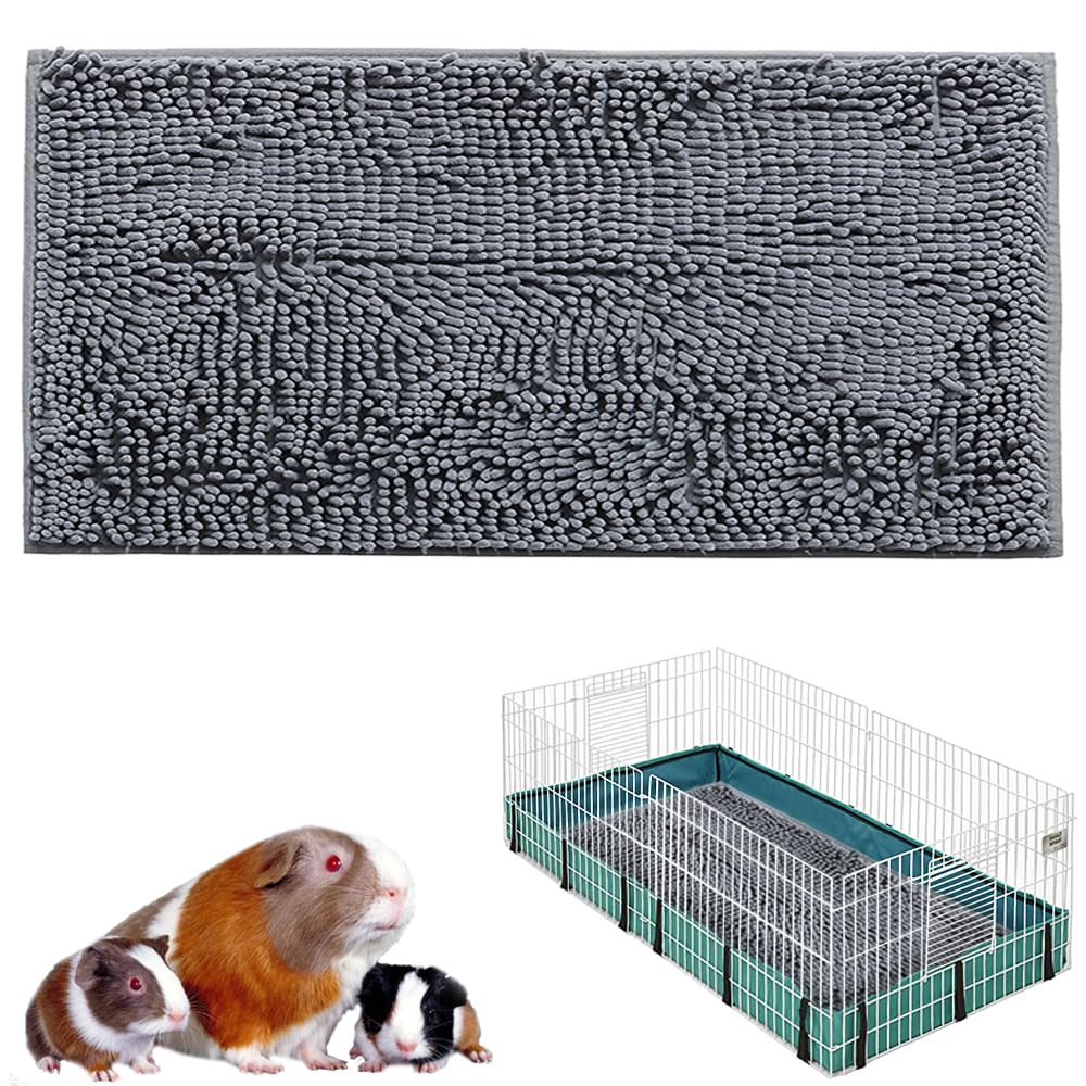 Oncpcare guinea pig cage liner 47x24 provides roomy warmth for small pets.