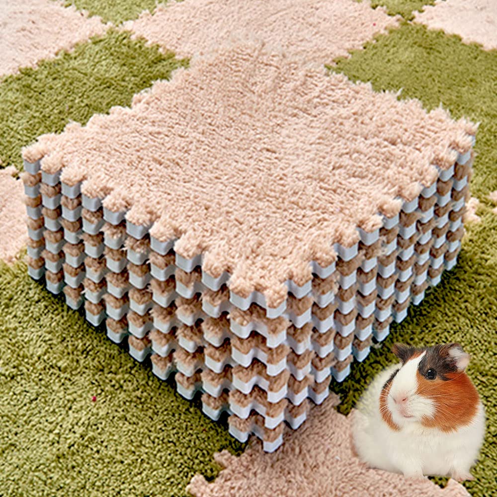 Oncpcare guinea pig pads 11x11 with soft fleece for cozy rest.