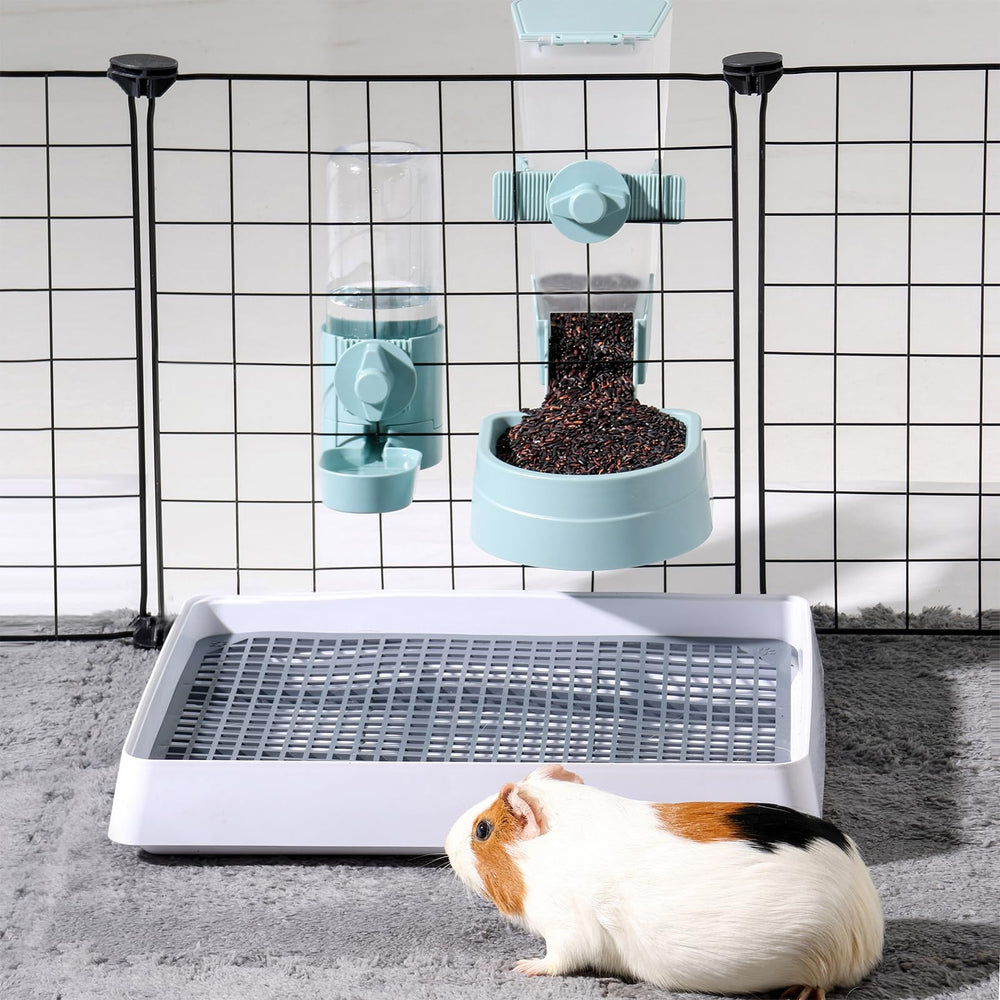 Oncpcare guinea-pig pads cage setup ready for versatile configurations and easy customization.