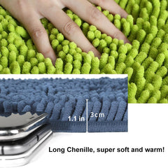 Oncpcare long chenille surface soft highlights gentle daily comfort.