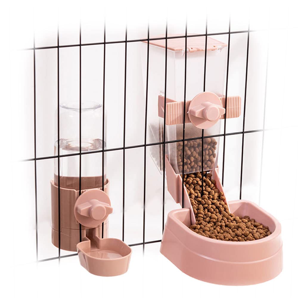 Oncpcare rabbit food dispenser with 1L capacity for uninterrupted meals.