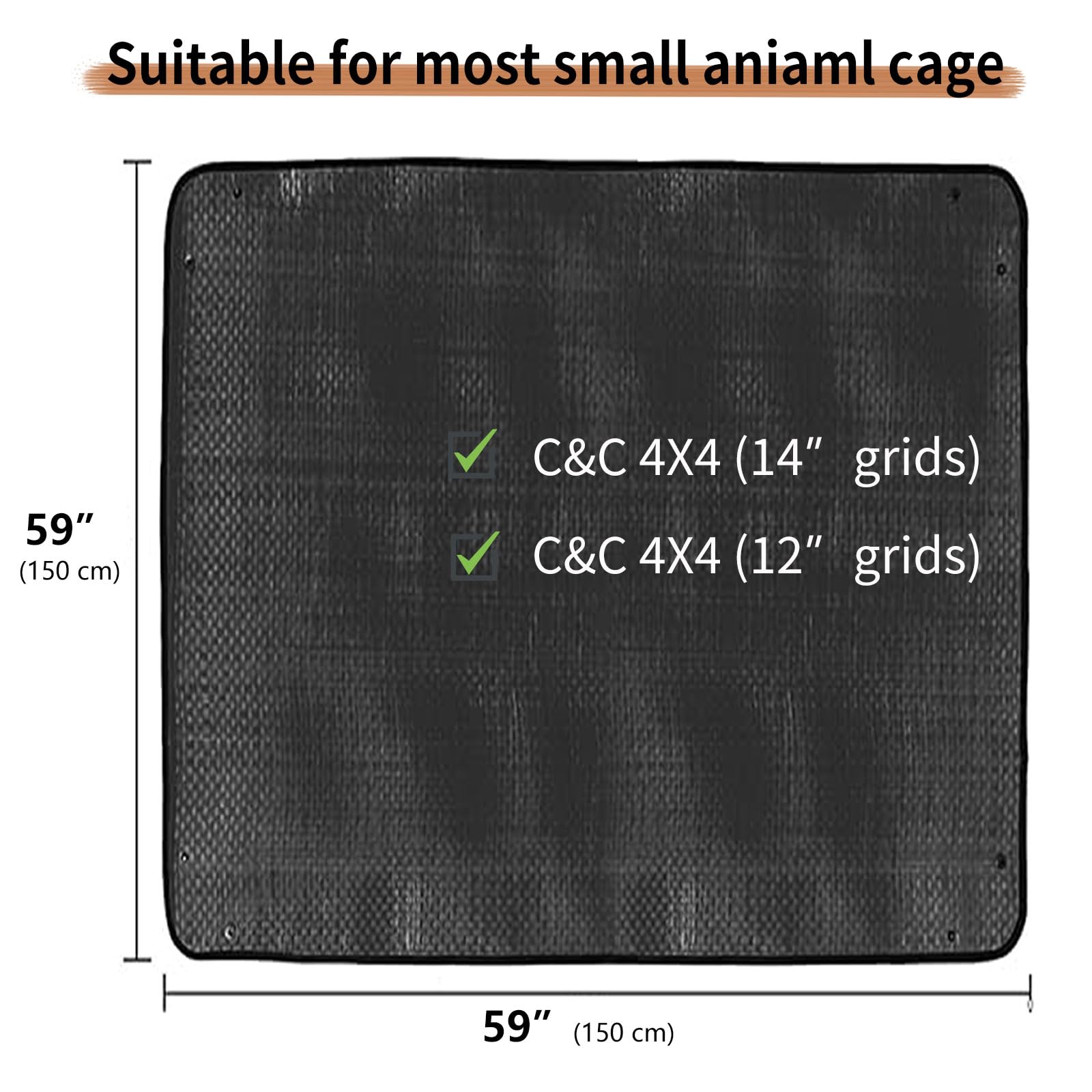 Oncpcare rabbit playpen mat shown as shelter-friendly base for rest