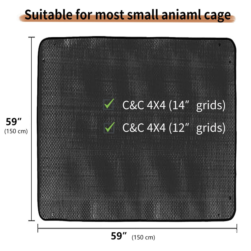 Oncpcare rabbit playpen mat shown as shelter-friendly base for rest
