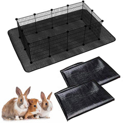 Oncpcare waterproof playpen mat in black shields floors from spills