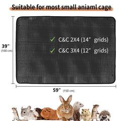 Oncpcare mat folded for storage demonstrates lightweight, portable pet setup.