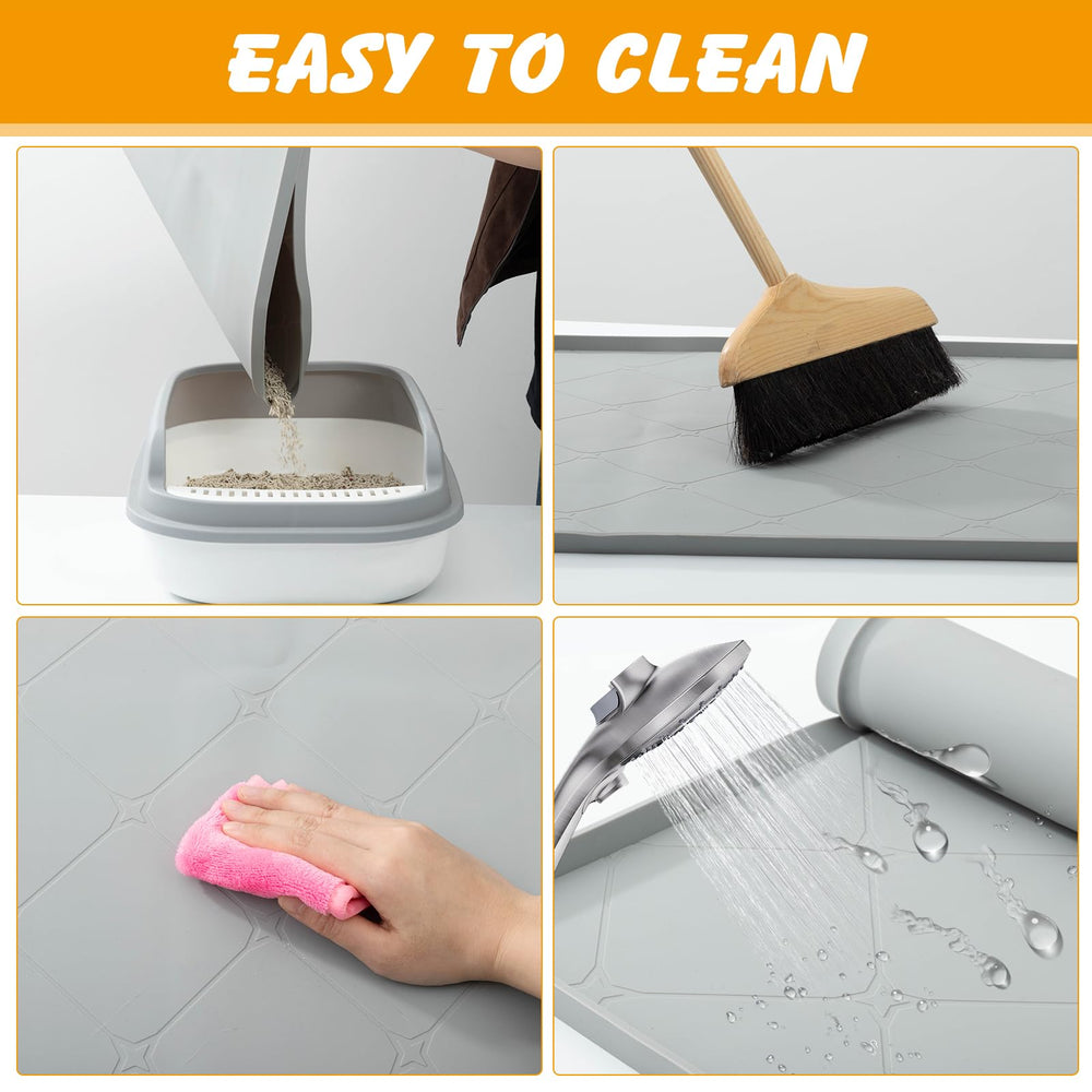 Ondware silicone surface resists sticking for quick, easy cleaning